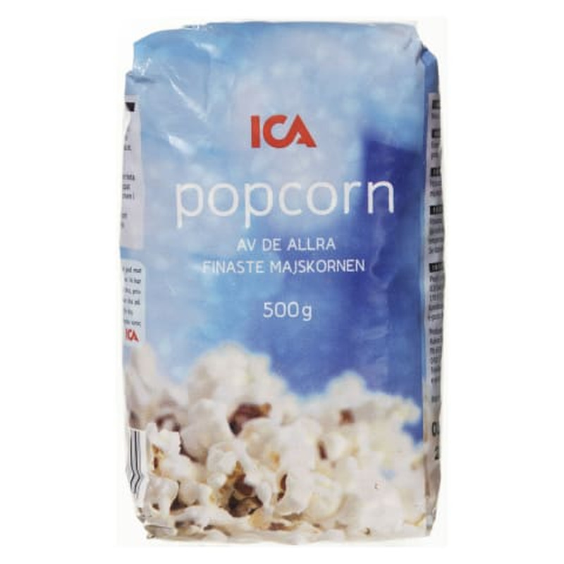 Popkorn ICA 500g