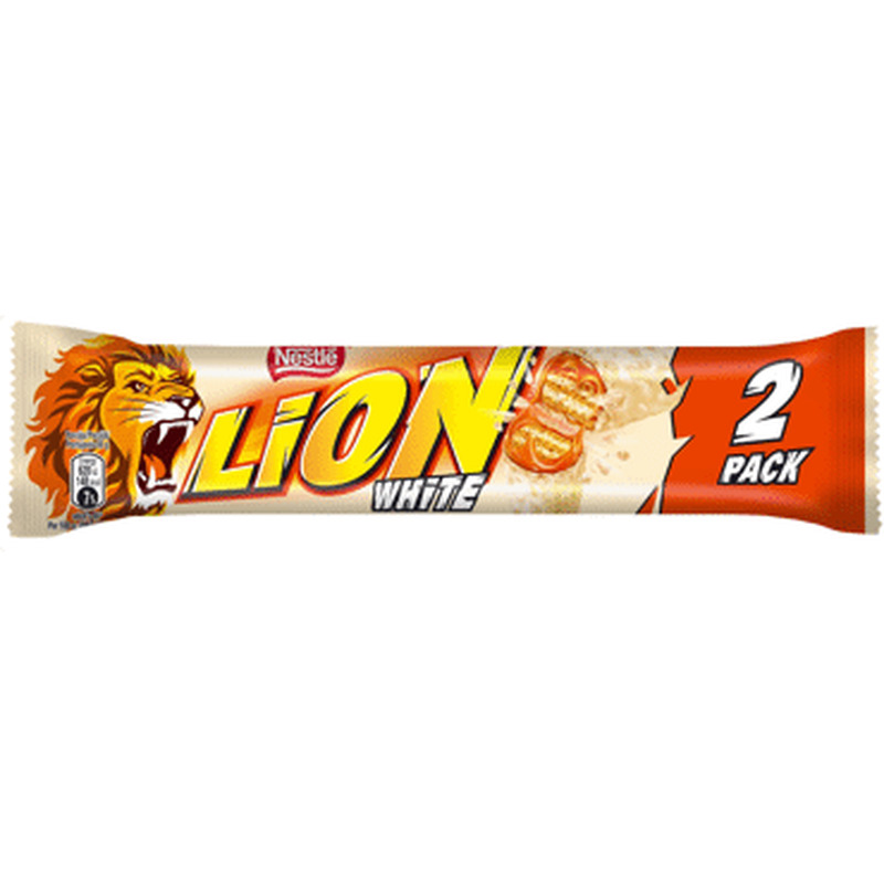 Šok.batoon.White Lion 2pack NESTLE 60g