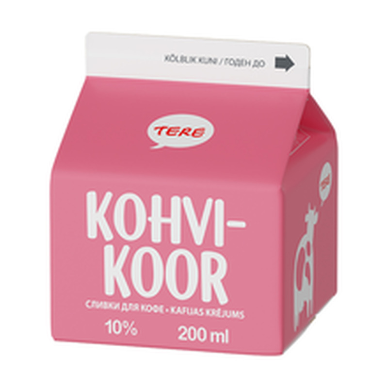 Kohvikoor 10%, 200 ml