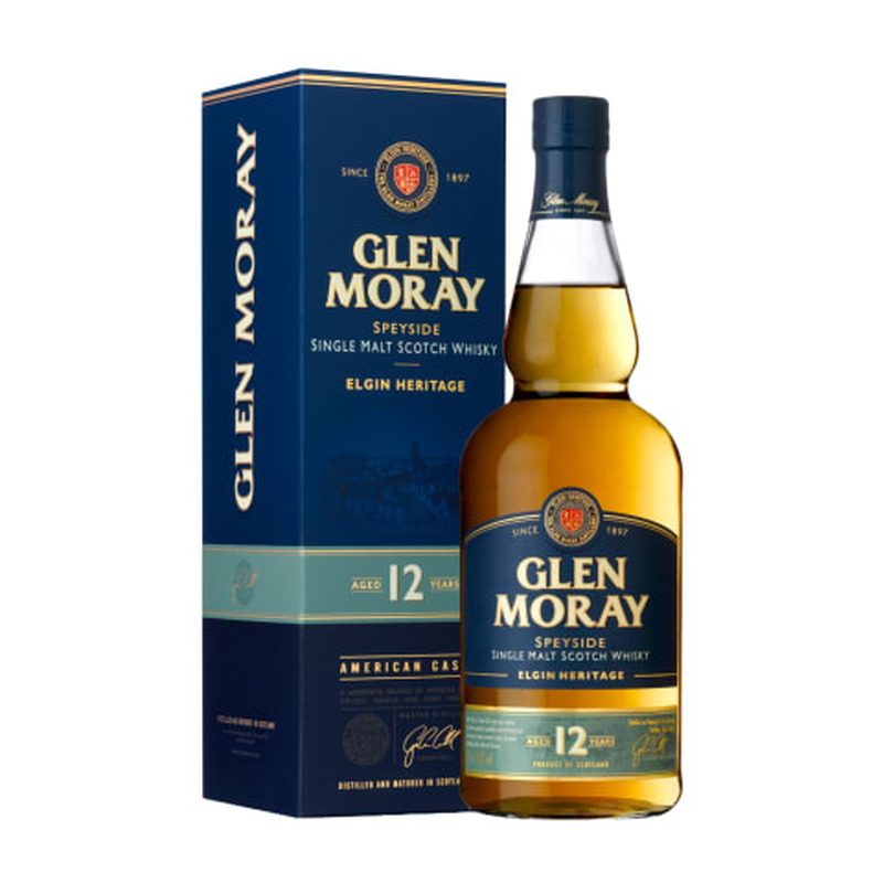 Whisky Glen Moray 12YO 40% 0,7l