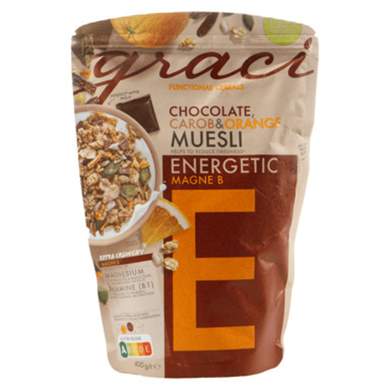 Müsli Energetic Magne B, GRACI, 400 g