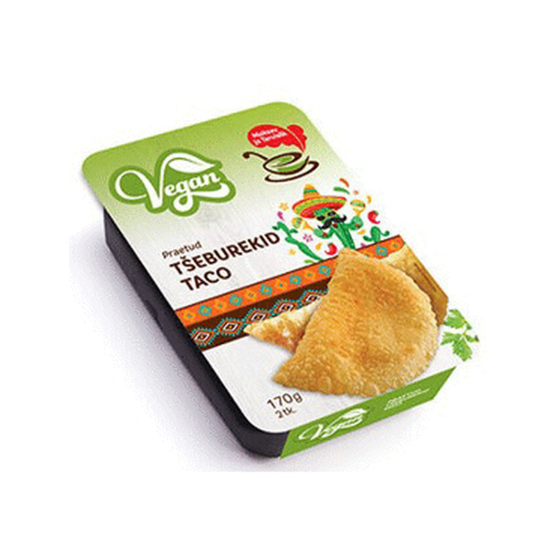 Vegan praetud tseburekid taco UVIC,220g