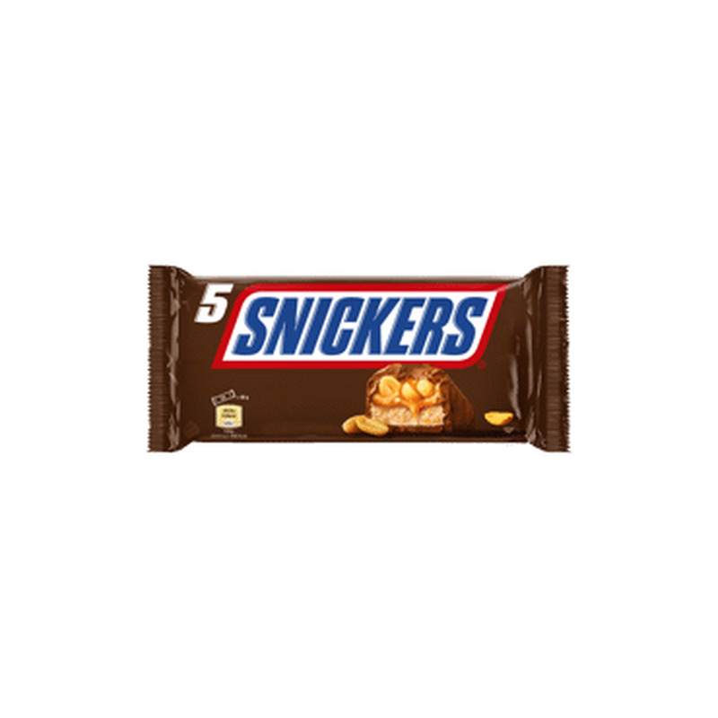 Šok.batoonike SNICKERS 5pakk 250g