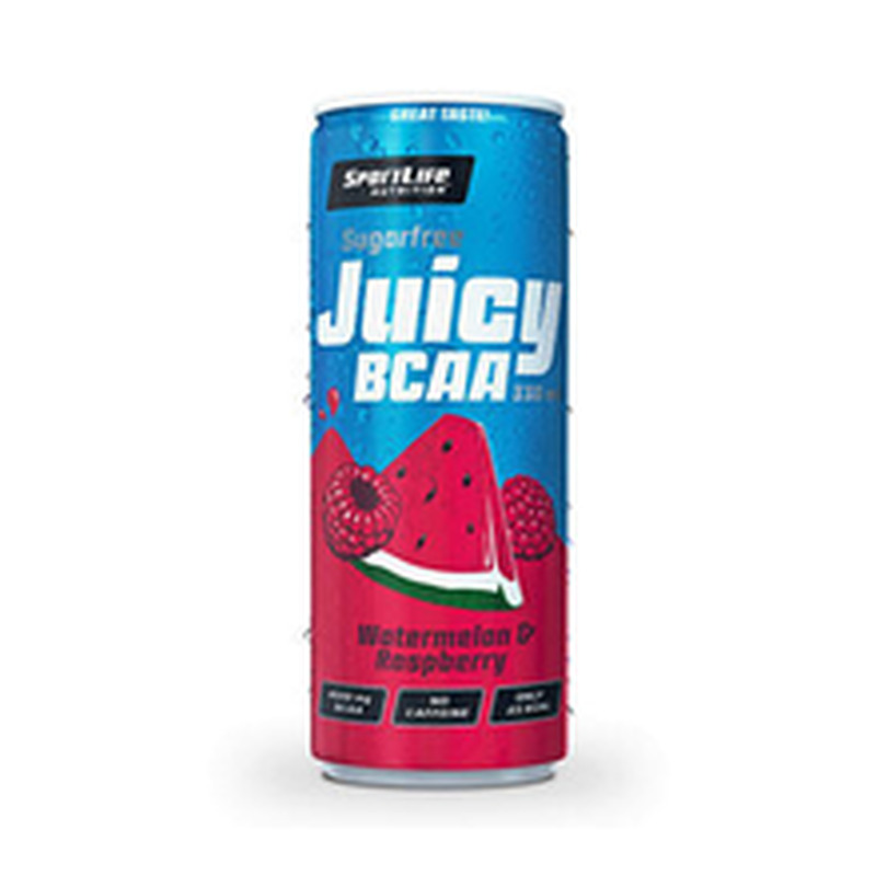 Aminohappejook Juicy BCAA meloni-vaarika, 0,33 L