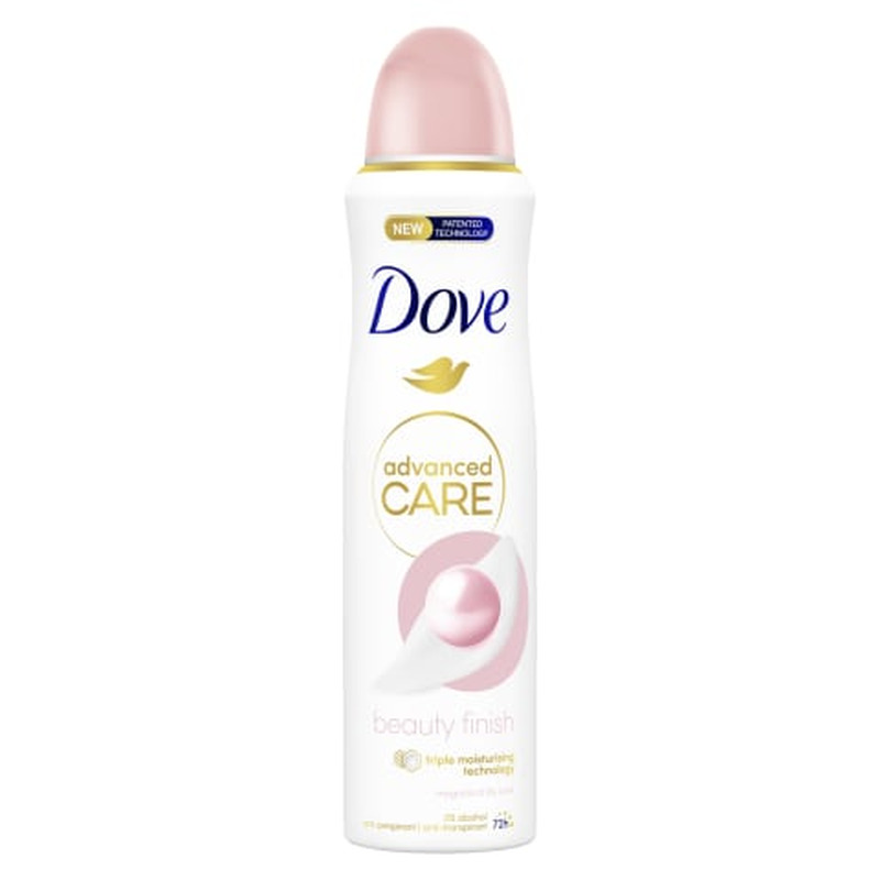 Deodorant Dove Beauty Finish naistele 150ml