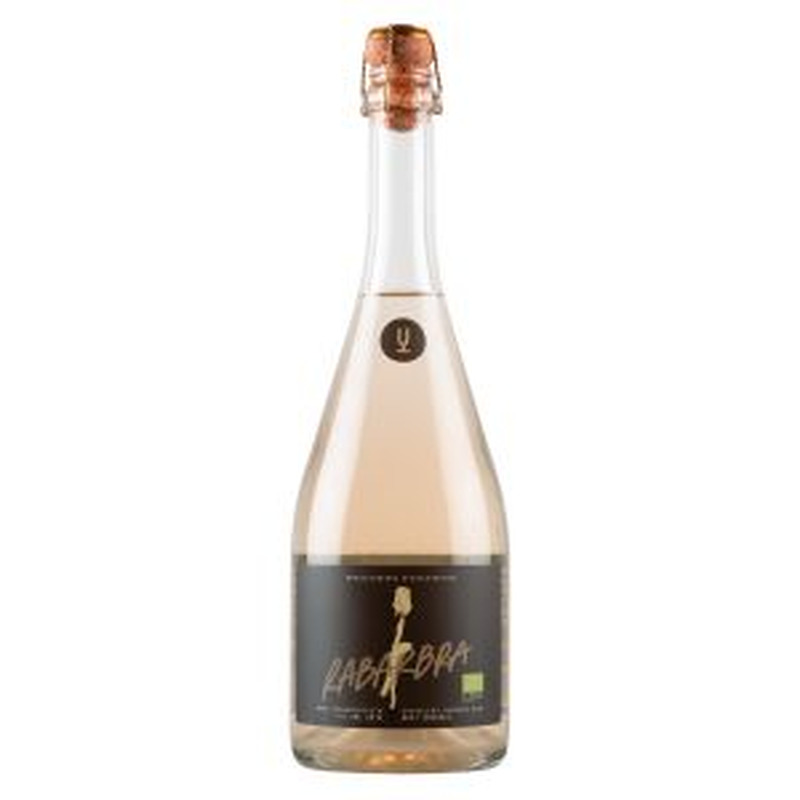 Nudist Rabarbra Brut Organic rabarberivahuvein 75 cl