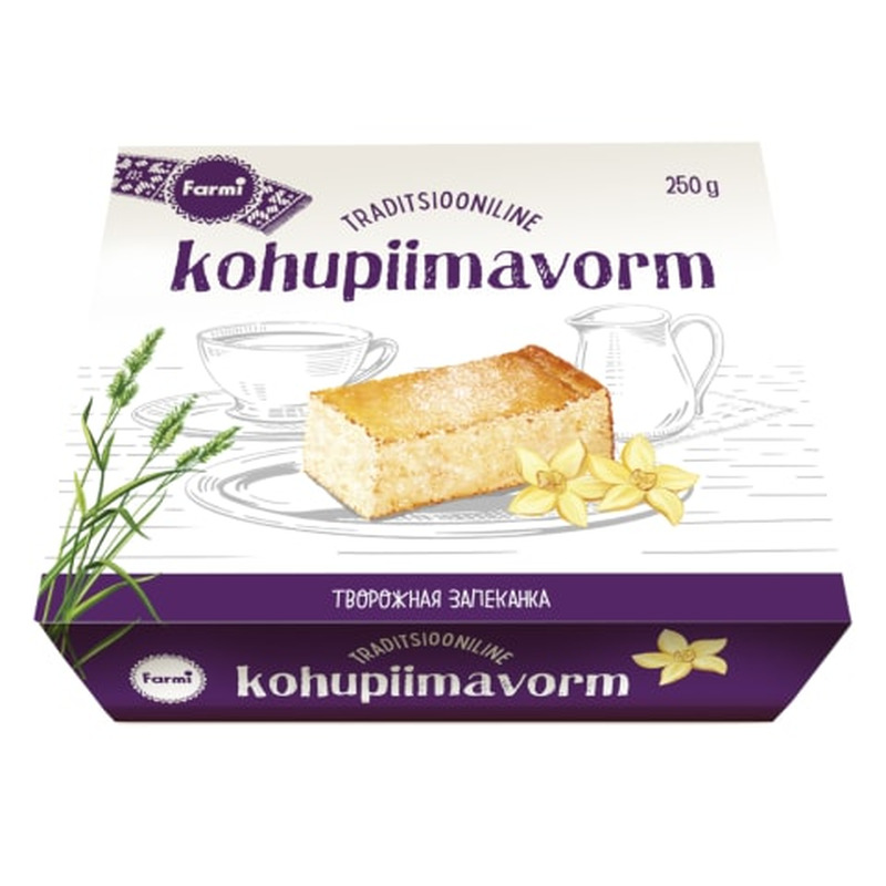 Kohupiimavorm vanilli Farmi 250g