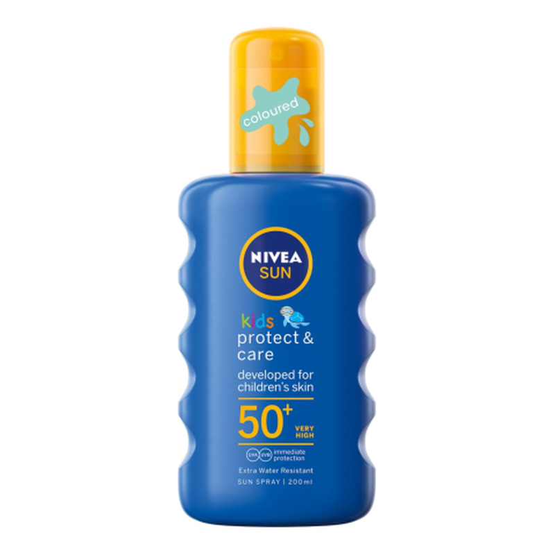 Päevitussprei Nivea Sun Laste SPF50+ Protect&Care SPF50+ 200ml