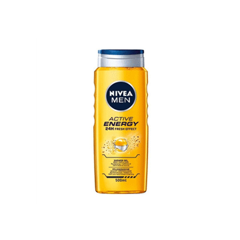 Dušigeel NIVEA MEN Active Energy 500ml