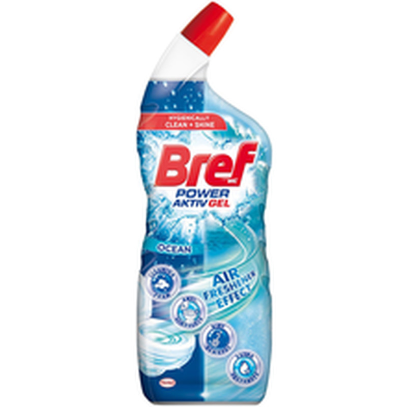 Bref power aktiv wc-geel ocean 700ml