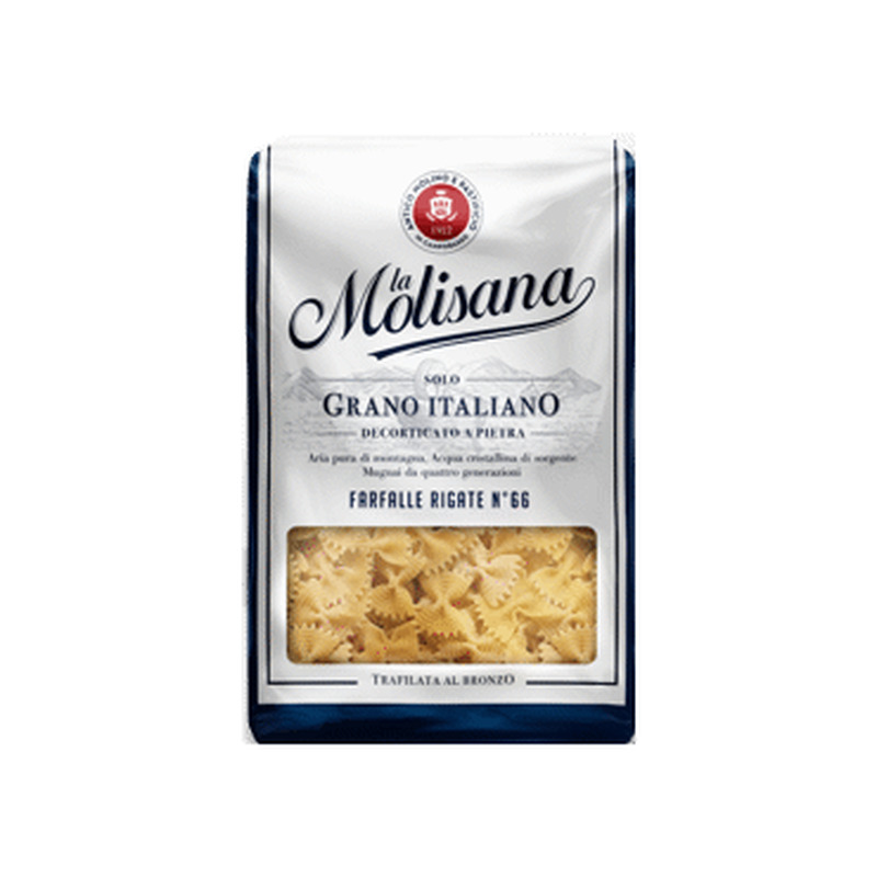 Makaronid Farfalle rigate LAMOLISANA500g