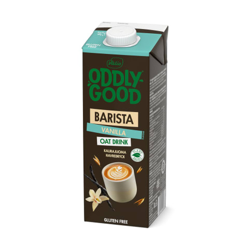 Kaerajook Oddlygood Barista vanillimaitseline gluteenivaba UHT 1l