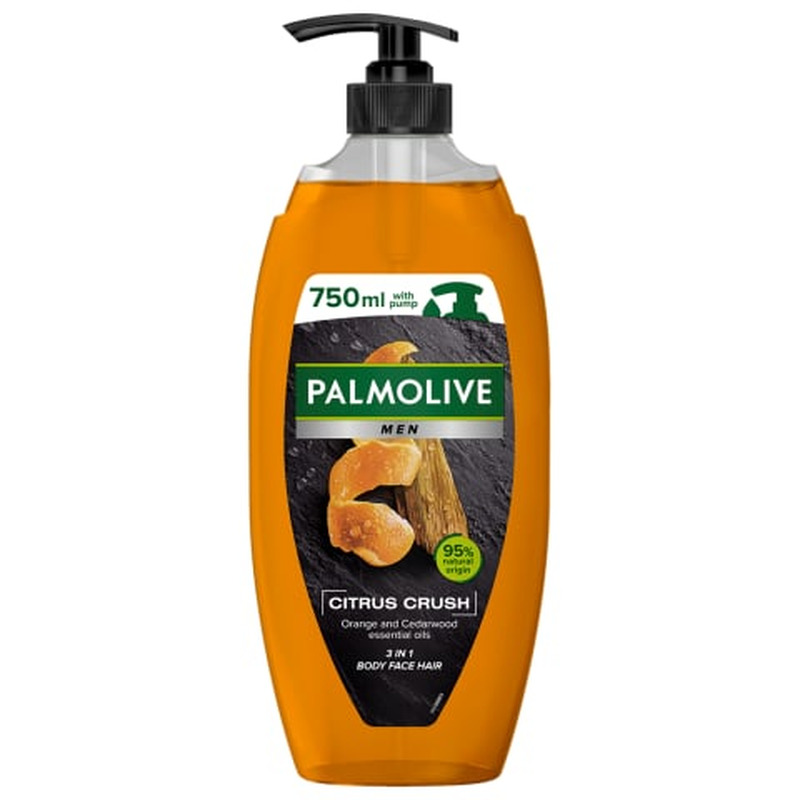 Dušigeel Palmolive Men Citrus Crush Pumbaga 750ml