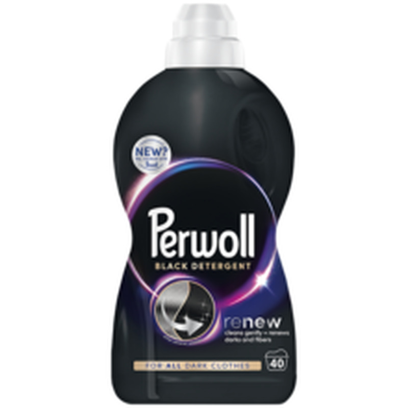 Pesugeel Black 40pk, PERWOLL, 2 l