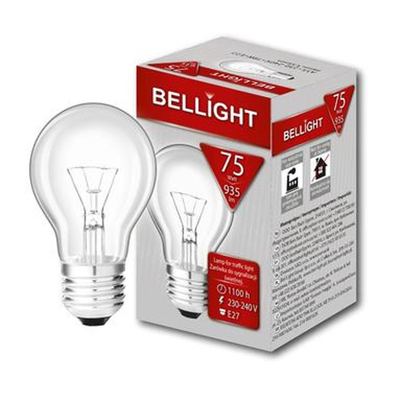 BELLIGHT Hõõglamp 75W E27