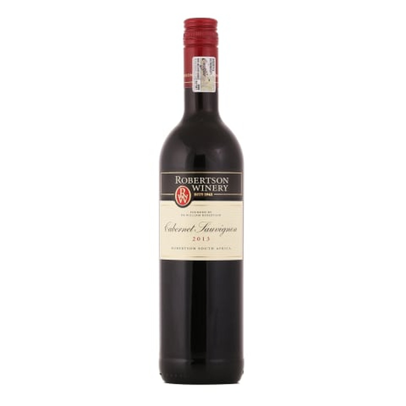 Geograafilise tähisega vein Robertson Cabernet Sauvignon 0,75l