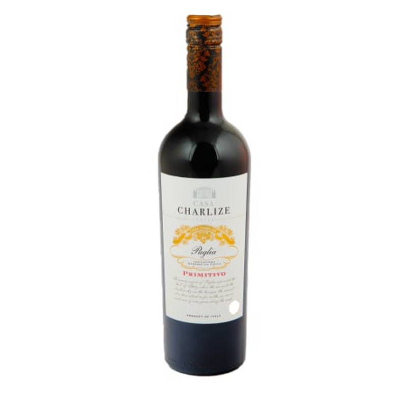 Kaitstud geograafilise tähisega vein Casa Charlize Primitivo Puglia 0,75l