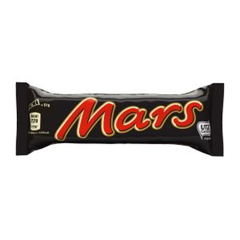 Mars piimašokolaad 51g nougatikreemiga