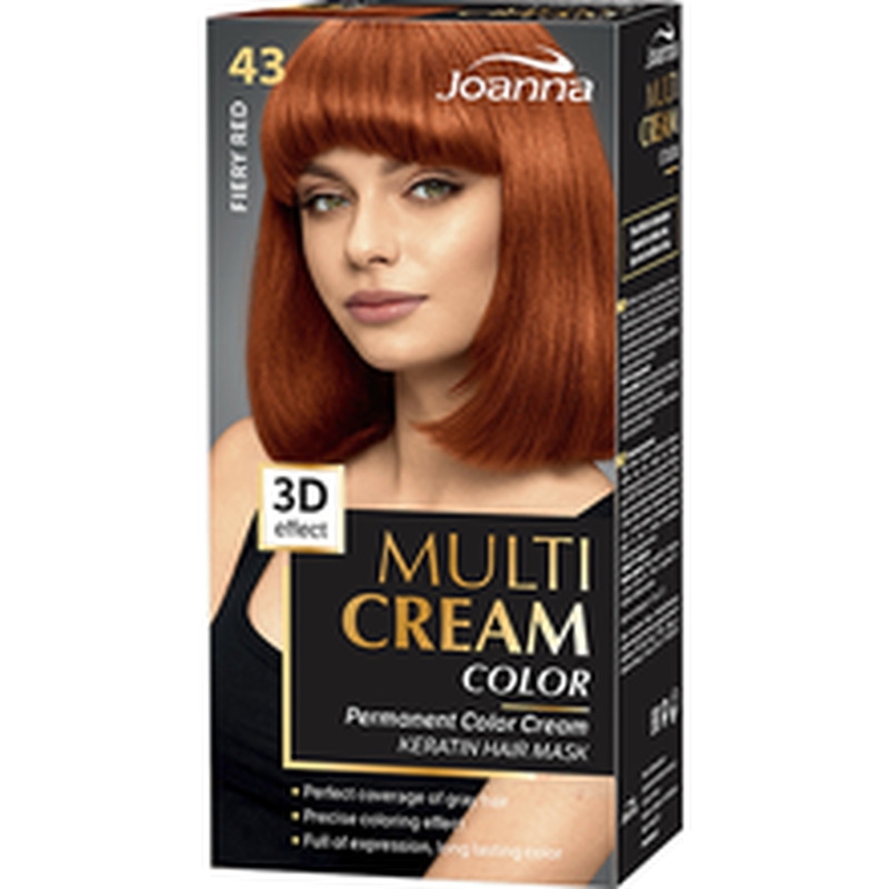 Juuksevärv Multi Cream Color 43 Fiery Red