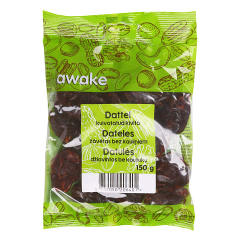 Kuivatatud dattel kivita Awake 150g