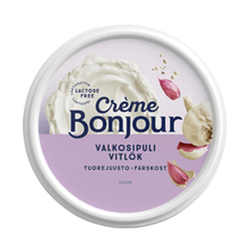 Crème Bonjour laktoosivaba toorjuust küüslauguga 200 g