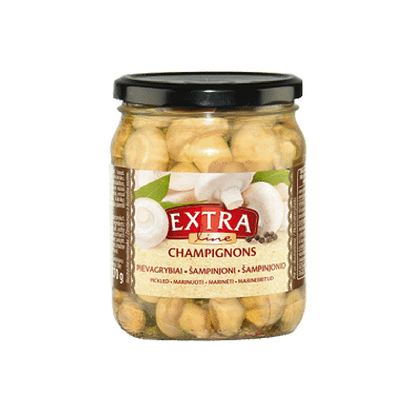 Marineeritud šampinjonid, EXTRA LINE, 500 g