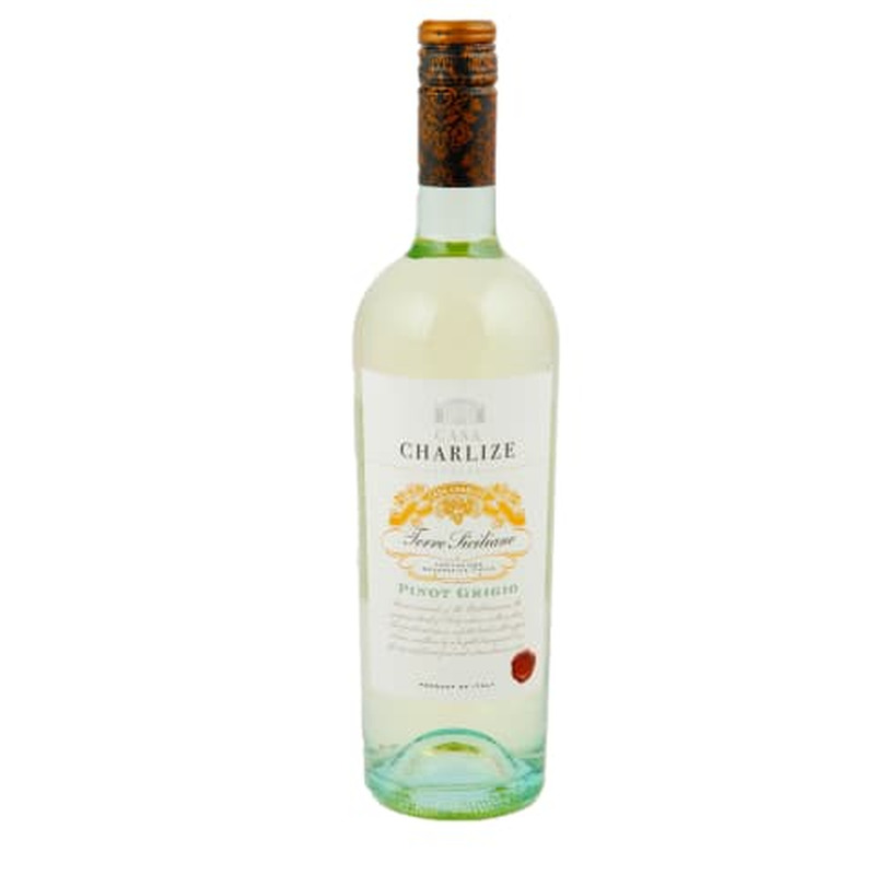 Kaitstud geograafilise tähisega vein Casa Charlize Pinot Grigio 0,75l