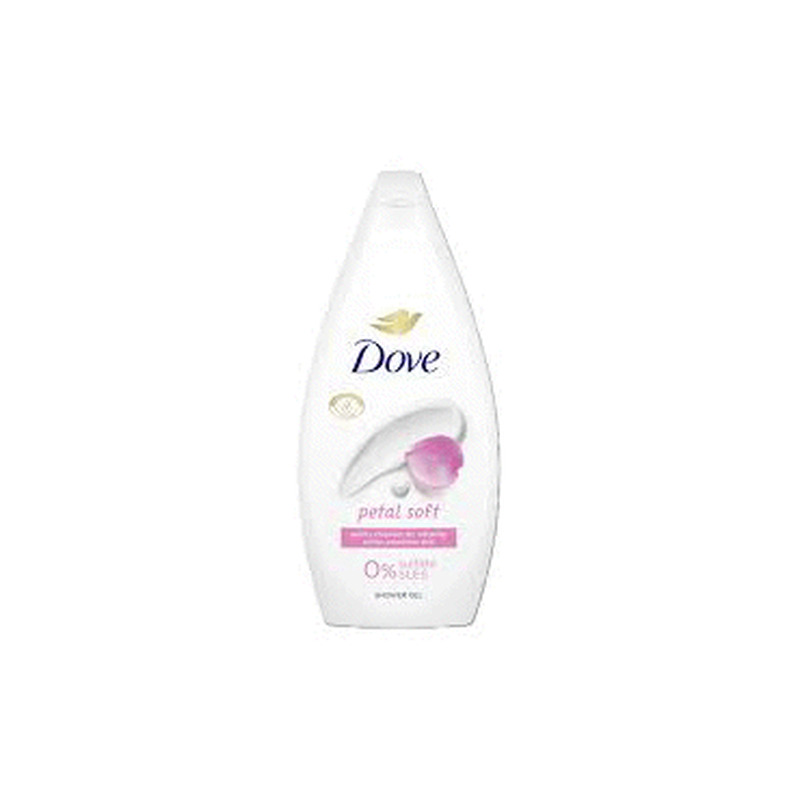 Dušigeel DOVE Petal Soft 450ml