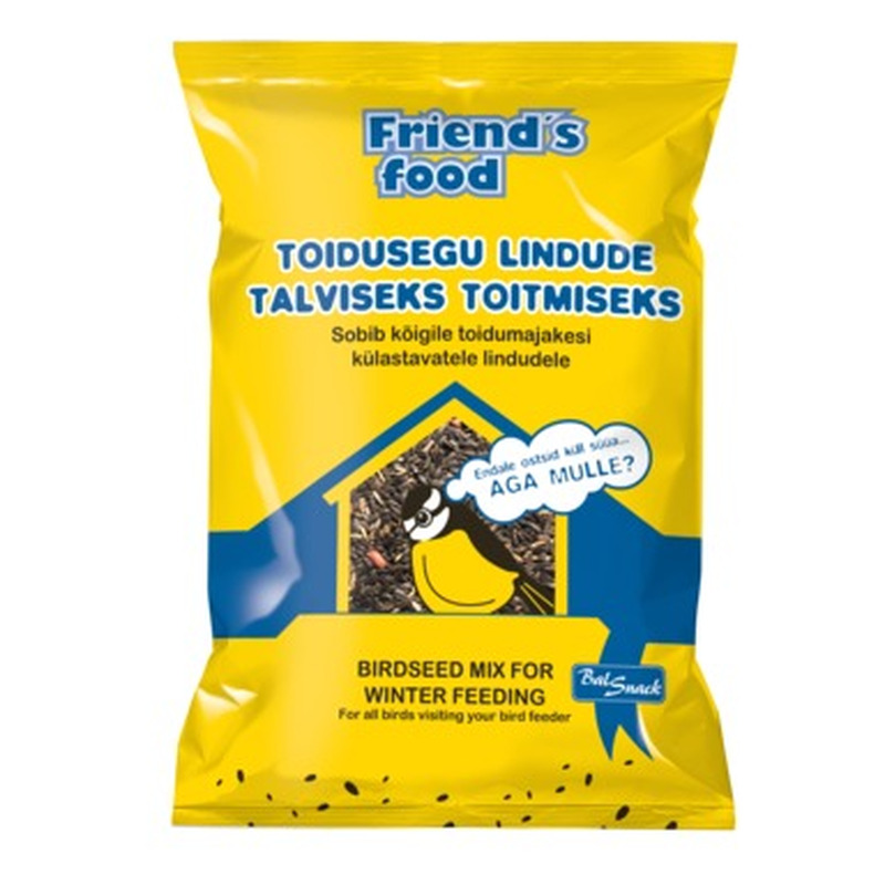 Toidusegu lindude toitmiseks, FRIENDS FOOD, 2 kg