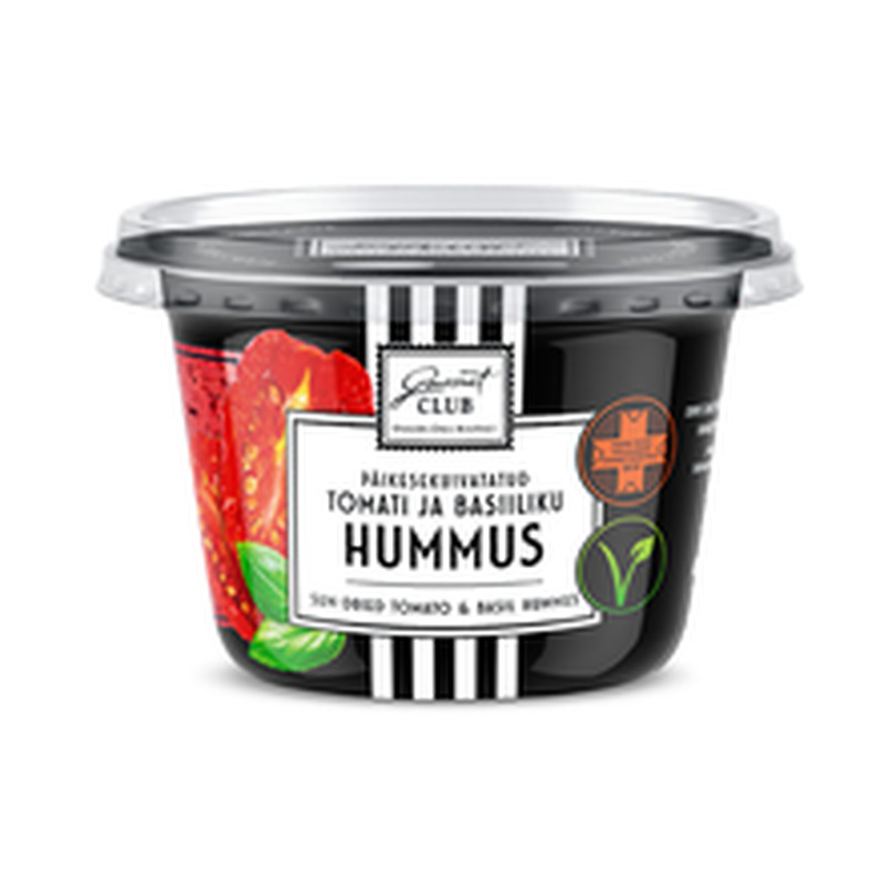 Tomati basiiliku hummus, GOURMET CLUB, 200 g