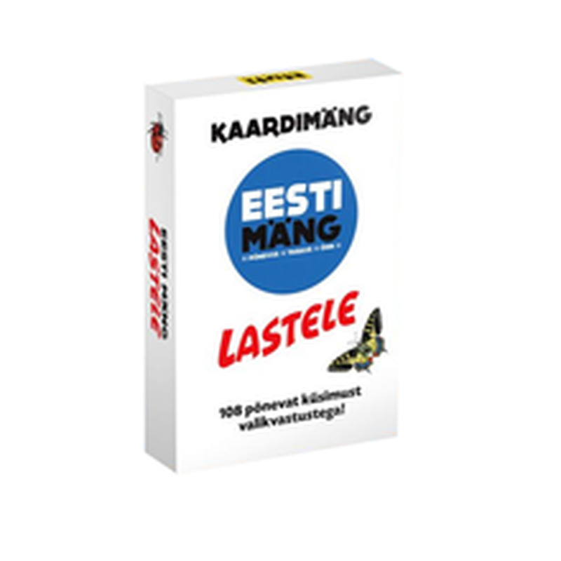 Kaardimäng Eesti mäng lastele