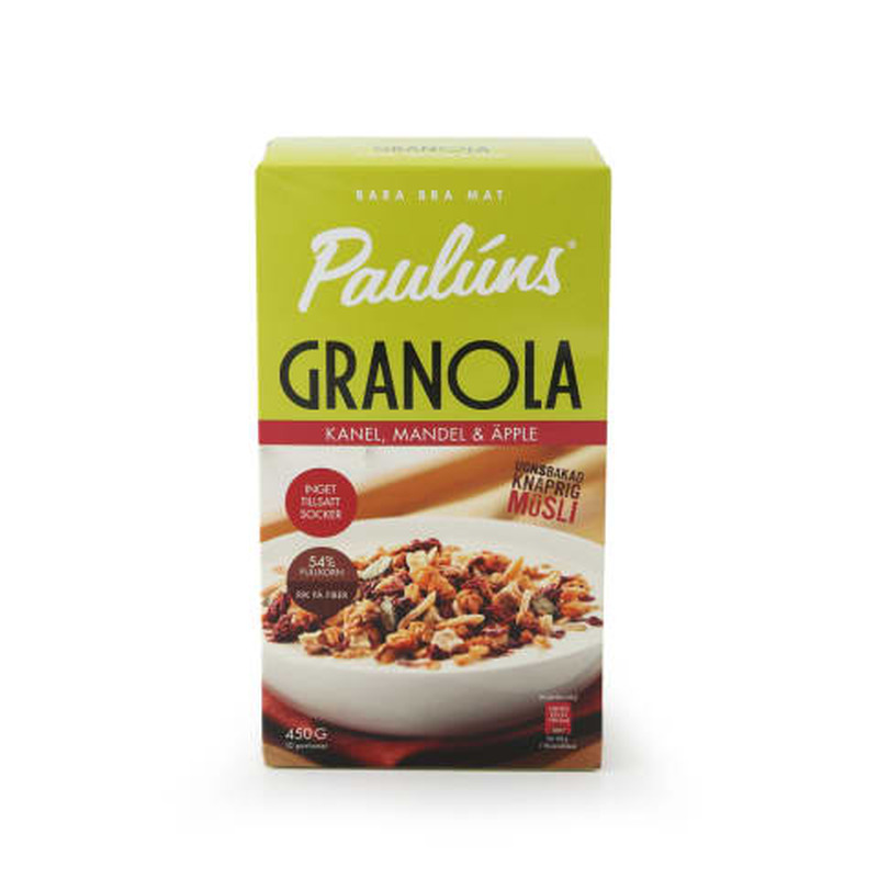 Müsli kaneeli ja õuna Paul ns Granola 450g