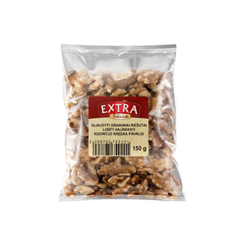 Kooritud kreeka pähklid EXTRA LINE 150g