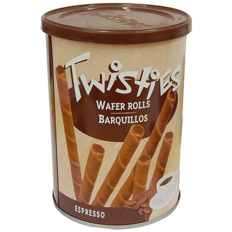 TWISTIES Vahvlitorud espressokreemiga 400g