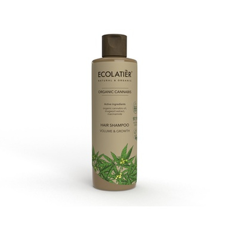 ECOLATIER Organic Šampoon Cannabis Volume&Growth 250ml