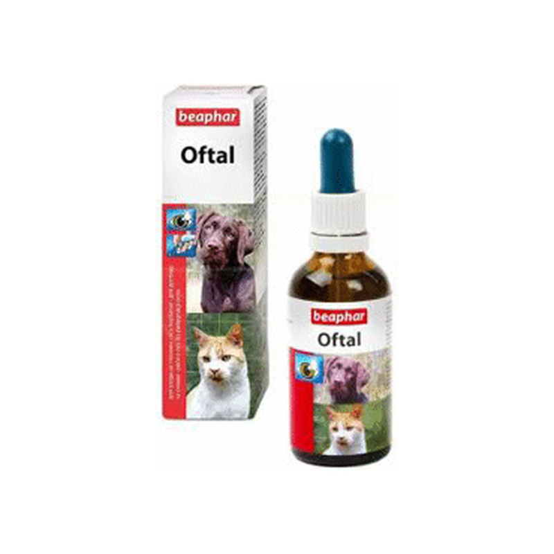 Loomadele silmatilgad BEAPHAR Oftal 50ml