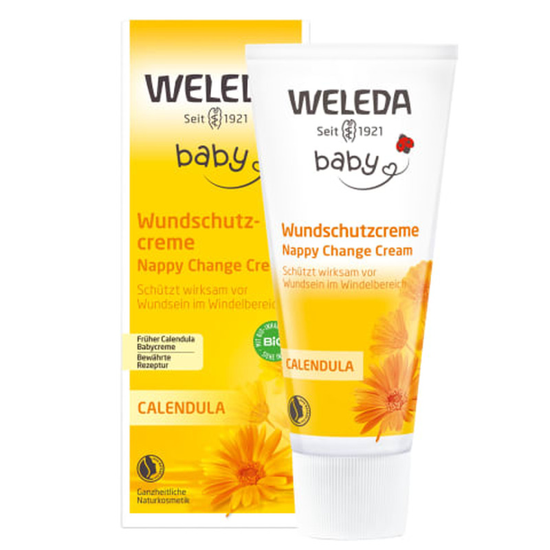 Saialillest beebikreem mähkmepiirkonnale Weleda Baby 75 ml