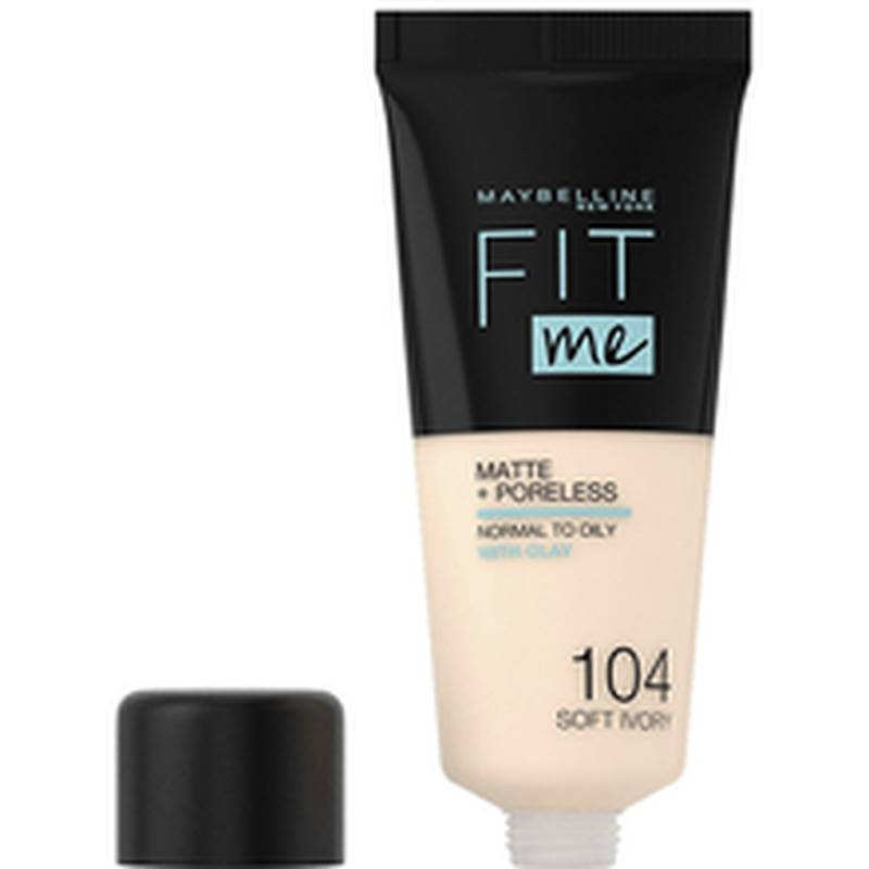 Jumestuskreem Fit Me Matte+Poreless 104 Soft Ivory