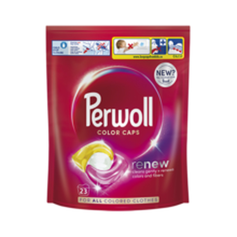 Pesukapslid Color 23pk, PERWOLL, 23 tk