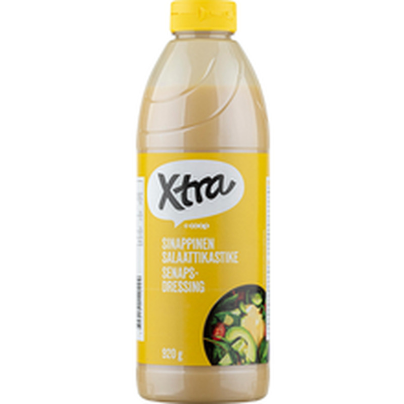 Xtra sinepiga salatikaste 920 g