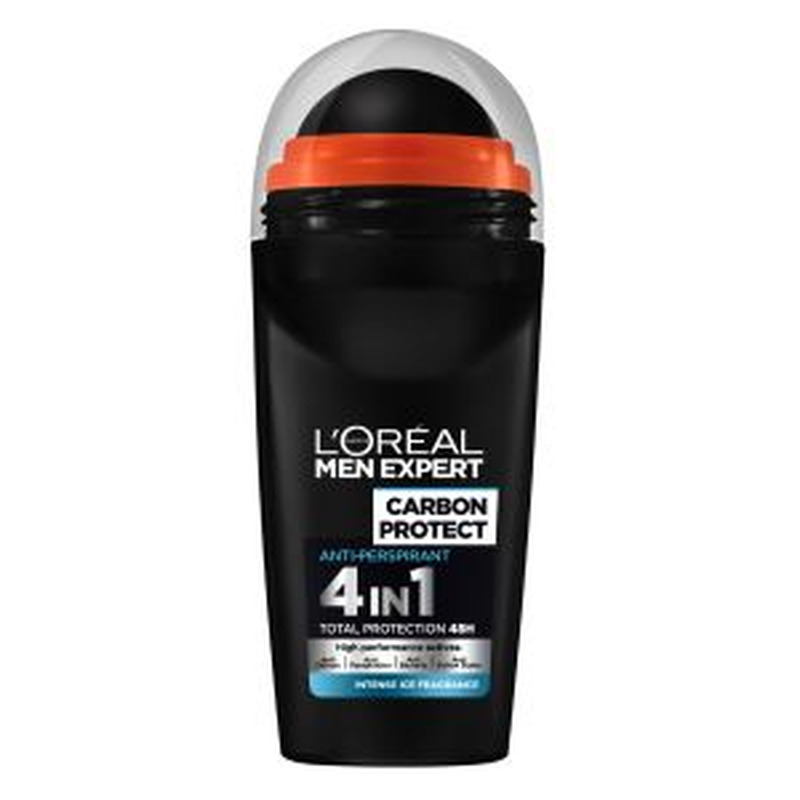 Rulldeodorant Men Expert Carbon, L´OREAL, 50 ml