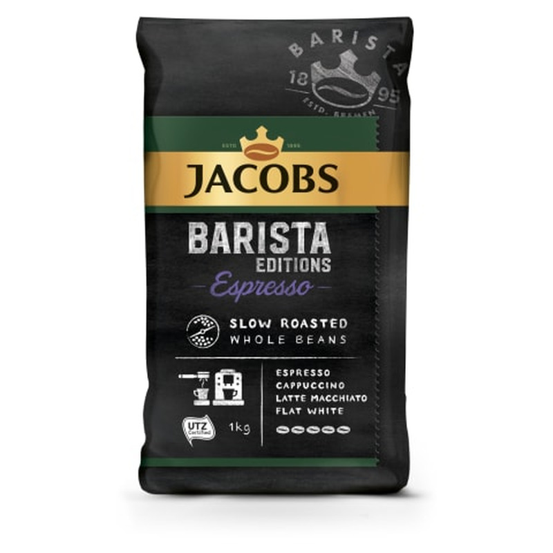 Kohvioad Barista Espresso, JACOBS, 1 kg