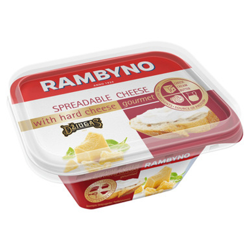 RAMBYNO Määrdejuust Džiugas kõvajuustuga 175g