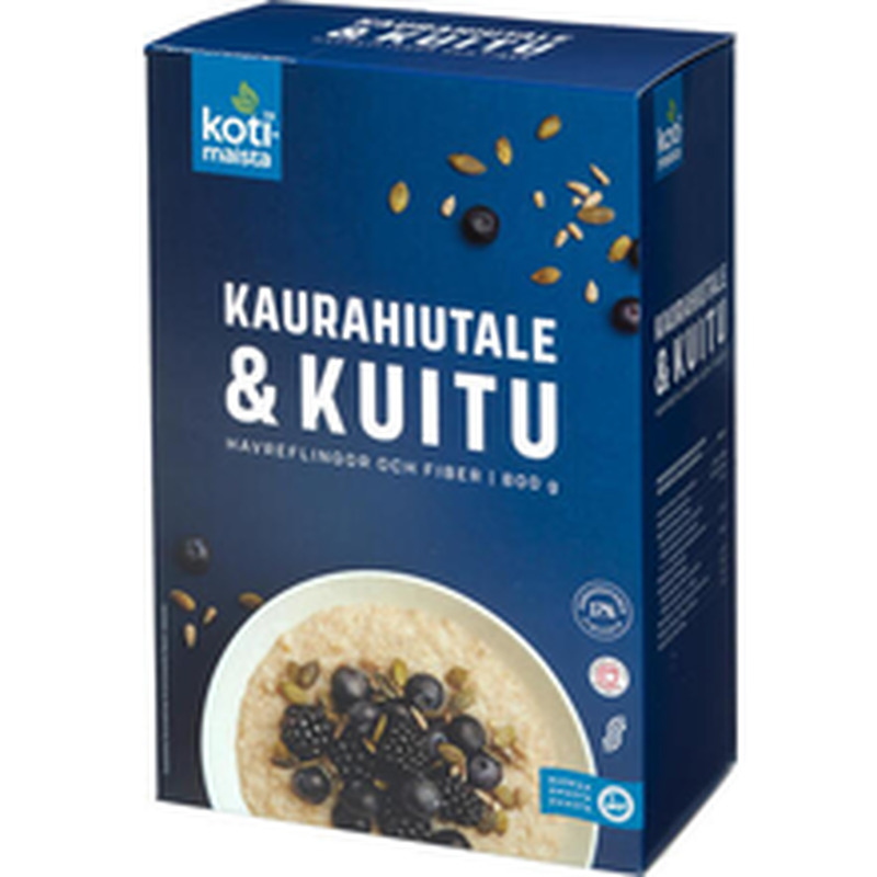 Kotimaista kiirkaelahelbed ja kliid, 800 g