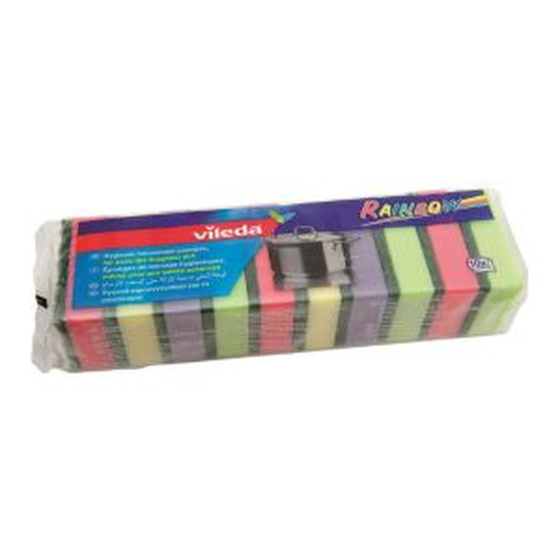 Svammid Rainbow, VILEDA, 10 tk