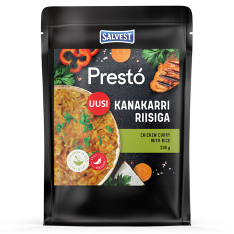 Kanakarri riisiga, PRESTO, 300g