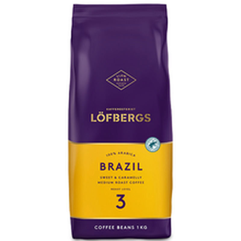 Löfbergs kohvioad Brazil 1kg