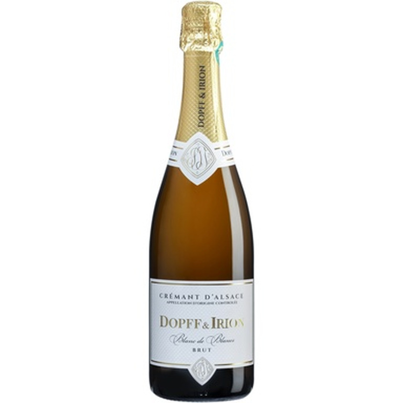 Cremant D'Alsace Dopff&Irion Blanc de Blancs Brut vahuvein 12%vol 750ml