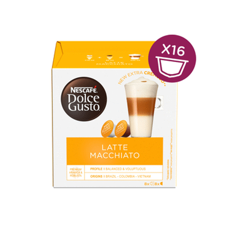 Kapsl.NESCAFE DG Latte Macc. 8+8x11.45g