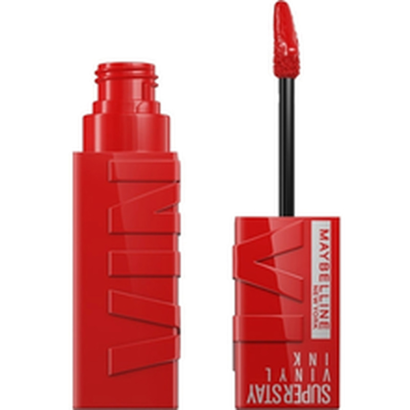 Maybelline superstay vinyl ink huulevärv red-hot